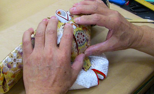 江戸衣裳着雛人形